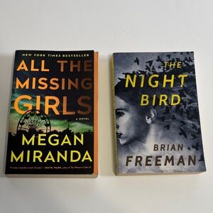 Thriller Paperback Book Bundle – All the Missing Girls & The Night Bird